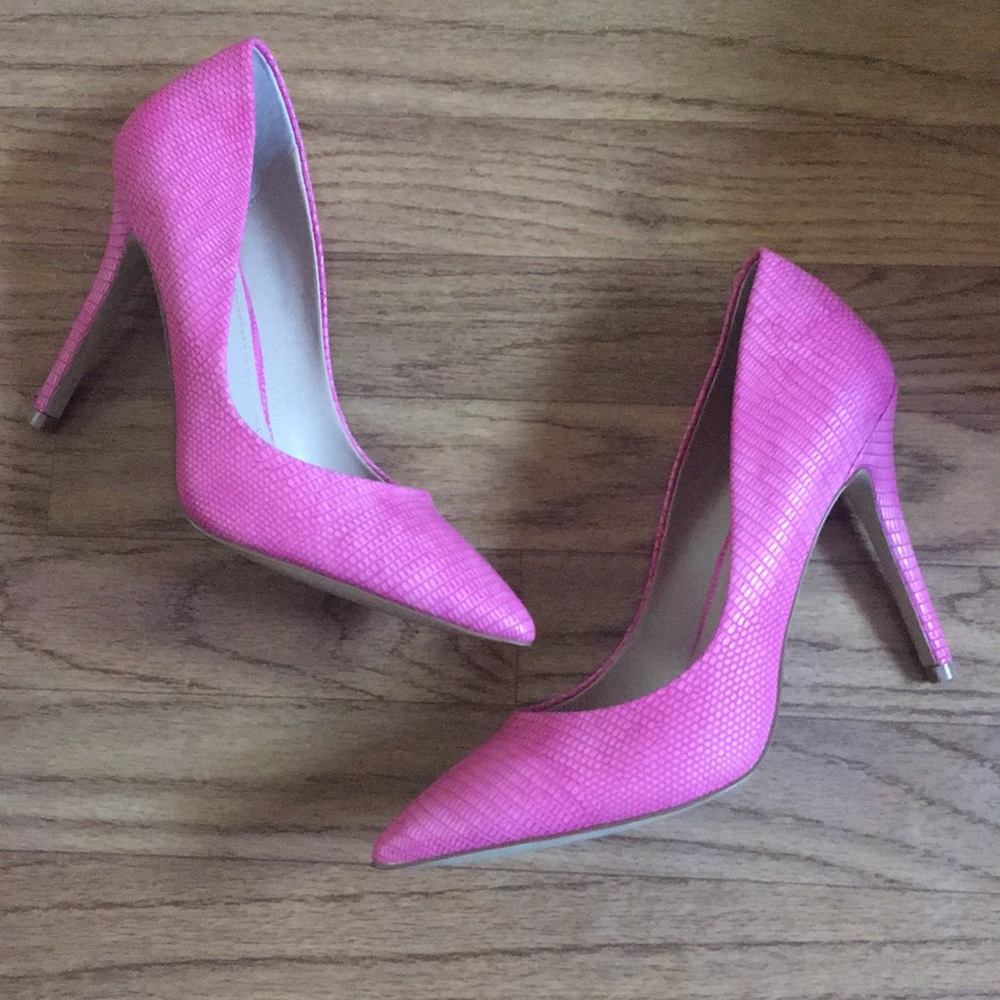 Deep Pink Heels